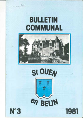 Bulletin communal 1981